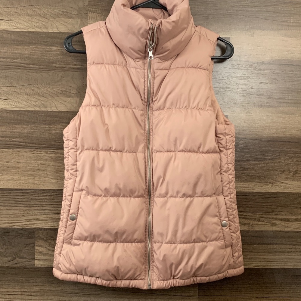 Old Navy Puffer/Bubble Zip Vest Jacket XS
